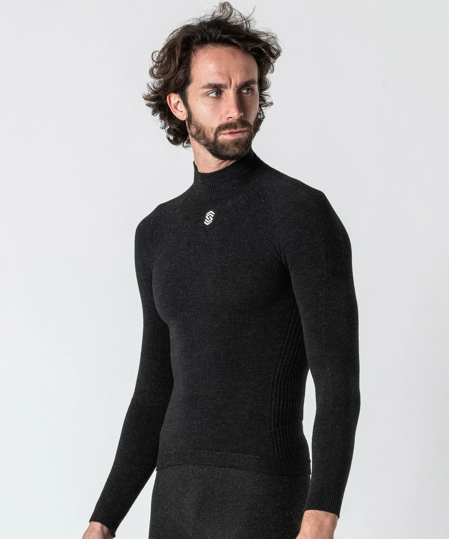 Silveskin Stay X-Warm - Maglia termica a collo alto UNISEX
