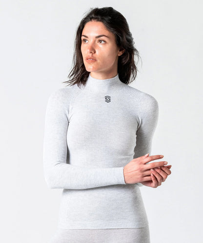 Silveskin Stay X-Warm - Maglia termica a collo alto UNISEX