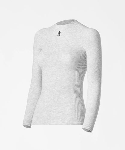 Silveskin Stay X-Warm - Maglia termica a collo basso UNISEX