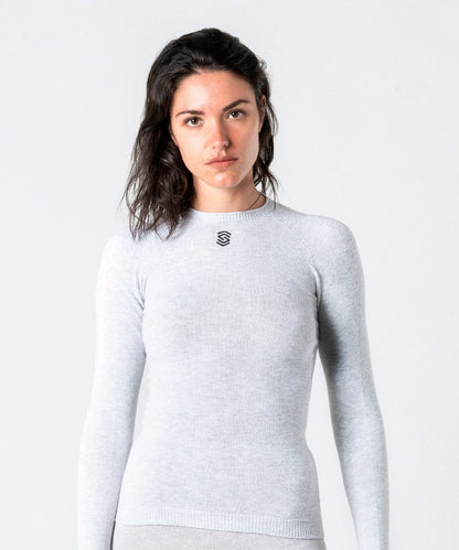 Silveskin Stay X-Warm - Maglia termica a collo basso UNISEX
